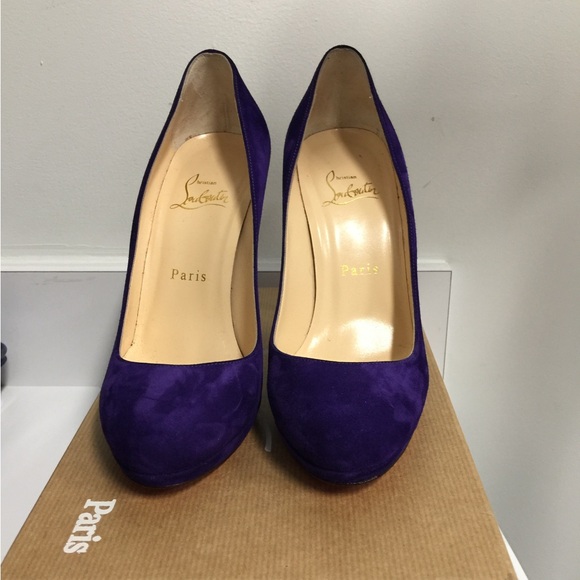 Christian Louboutin Filo 120 Veau Velours - Picture 1 of 5